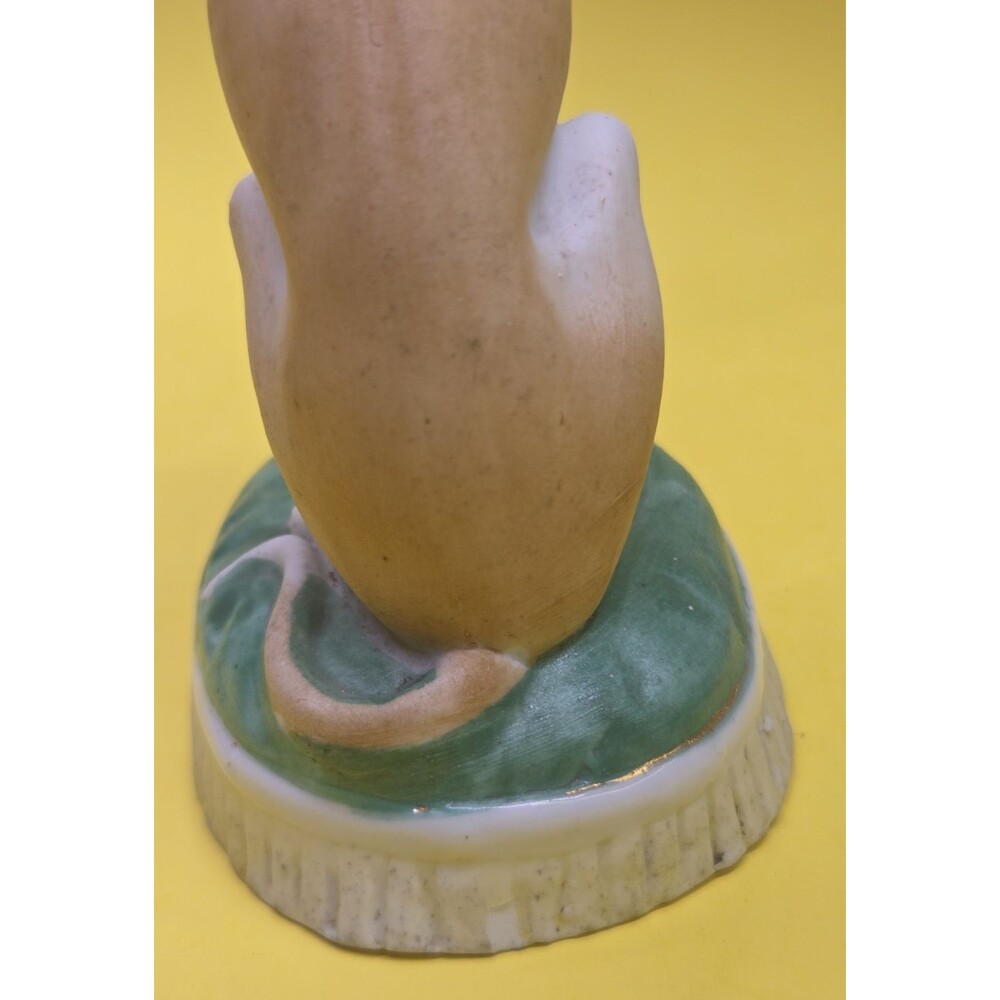 Antique Staffordshire Bisque Porcelain Dog Figurine Whippet Greyhound 5" Pottery - Picture 13 of 16